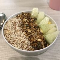 Pina colada smoothie bowl  at La JunGla in Valencia