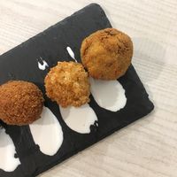 Stuffed croquettes  at La JunGla in Valencia