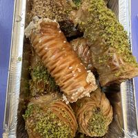 Vegan pastries  at Rose's Bakery in Corfu