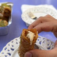 Pastry vanilla flavour (vegan)  at Rose's Bakery in Corfu