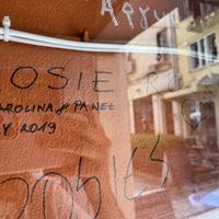 Rosie Rocks 💥  at Rose's Bakery in Corfu