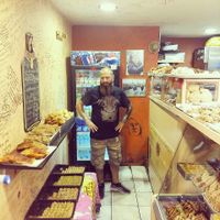 So many vegan options! at Rose's Bakery in Corfu