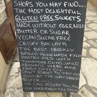   at Rose's Bakery in Corfu