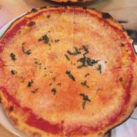 Vegan pizza  at Piola in Miami Beach