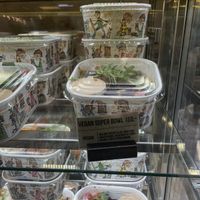 Vegan salad bowl  at ARN - RC Chocolat - T5 in Stockholm