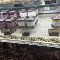 3 different flavours of "pudding”  at ARN - RC Chocolat - T5 in Stockholm