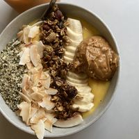 Mango bowl (with granola (honey))  at GRØD in Aarhus