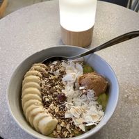 Matcha açai bowl  at GRØD in Aarhus