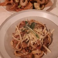 Pasta in a wine sauce at Spritz in Antwerpen