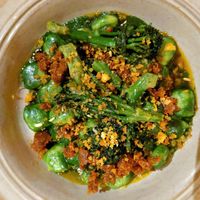 Gnocci, cavolo nero, roasted garlic, sausage, fennel seeds, chili, broccolini and lemon pangrattato at Spritz in Antwerpen