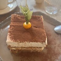 Vegan tiramisu   at Spritz in Antwerpen