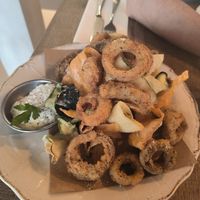 Calamari fritti at Spritz in Antwerpen