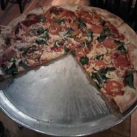 The green 4 with vegan cheese at Este Pizza - Sugar House in Salt Lake City