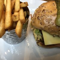 Beyond burger  at The Bull in North London