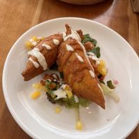 Jackfruit empanadas   at Corto Lima in Lexington