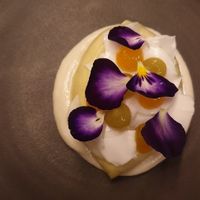 Feijoa vegan dessert at The Gantry in Sydney