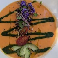 Gaspachos at Flora Farms in San Jose Del Cabo