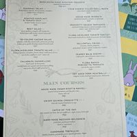 Menu - May 2024 (Spring Menu) at Flora Farms in San Jose Del Cabo