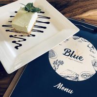 Vegan peppermint cheesecake ! Creamy and cheezzyy yum at Blue in Penang