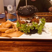 Mushroom Burger at Blue in Penang