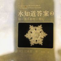 Book by Japanese scientist and his experiments with water and sending positive energy to shift molecular structure, on the lovely bookshelf they have with books for adults &kids  at Blue in Penang