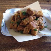 Curry cube tempeh at Blue in Penang