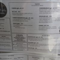 Menu October 2023 at Love Madre in Cheltenham