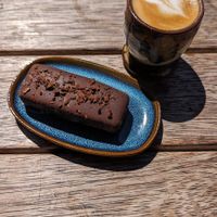 Espresso martini $7.50, and piccolo at Love Madre in Cheltenham