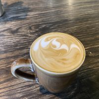 Macadamia milk latte 🥰  at Love Madre in Cheltenham