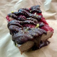 Choc Berry cheesecake slice   at Love Madre in Cheltenham