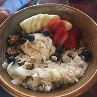 Granola bowl at Love Madre in Cheltenham