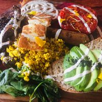 Big vegan brekkie at Love Madre in Cheltenham