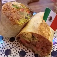 Vegan burrito at Holy Guacamole - Love Lane in Penang