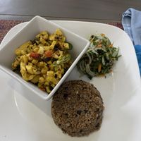 Ackee  at Living Food and Juices in Kingston