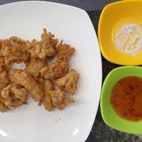 Vegan chicken at Pyeonhan Jipbap - 편한집밥 in Busan