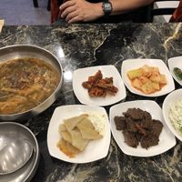 Yukgaejang soup  at Pyeonhan Jipbap - 편한집밥 in Busan