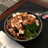 Their Tofu Veggie Bowl at WaBa Grill in Riverside