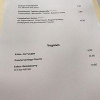 vegan section at Kugelofen in Weinheim