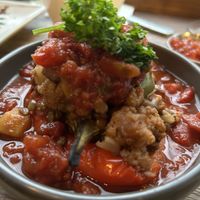 Stuffed red pepper   at The French Quarter in Newcastle Upon Tyne