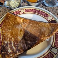 Masala garlic dosa. This was veeeery good at Windmill in Nairobi