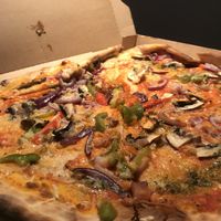 pizza vegan at Spor 1 in Aalborg