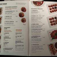 Vegan Menu  at Fuchka in Oulu