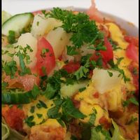 Salad at fuchka at Fuchka in Oulu