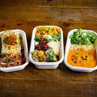 Selection of their food. at Revive Vegan Cafe - Lorne St in Auckland