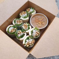 Spring Rolls  at Golden Era Vegan Restaurant in San Francisco