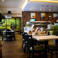 interior at Golden Era Vegan Restaurant in San Francisco