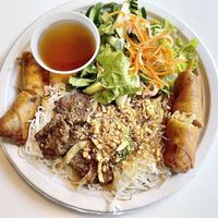 Vegan garden vermicelli  at Golden Era Vegan Restaurant in San Francisco