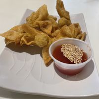 Fried Wonton at Golden Era Vegan Restaurant in San Francisco