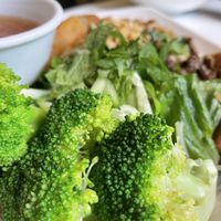 With broccoli added at Golden Era Vegan Restaurant in San Francisco