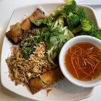 Garden vermicelli at Golden Era Vegan Restaurant in San Francisco